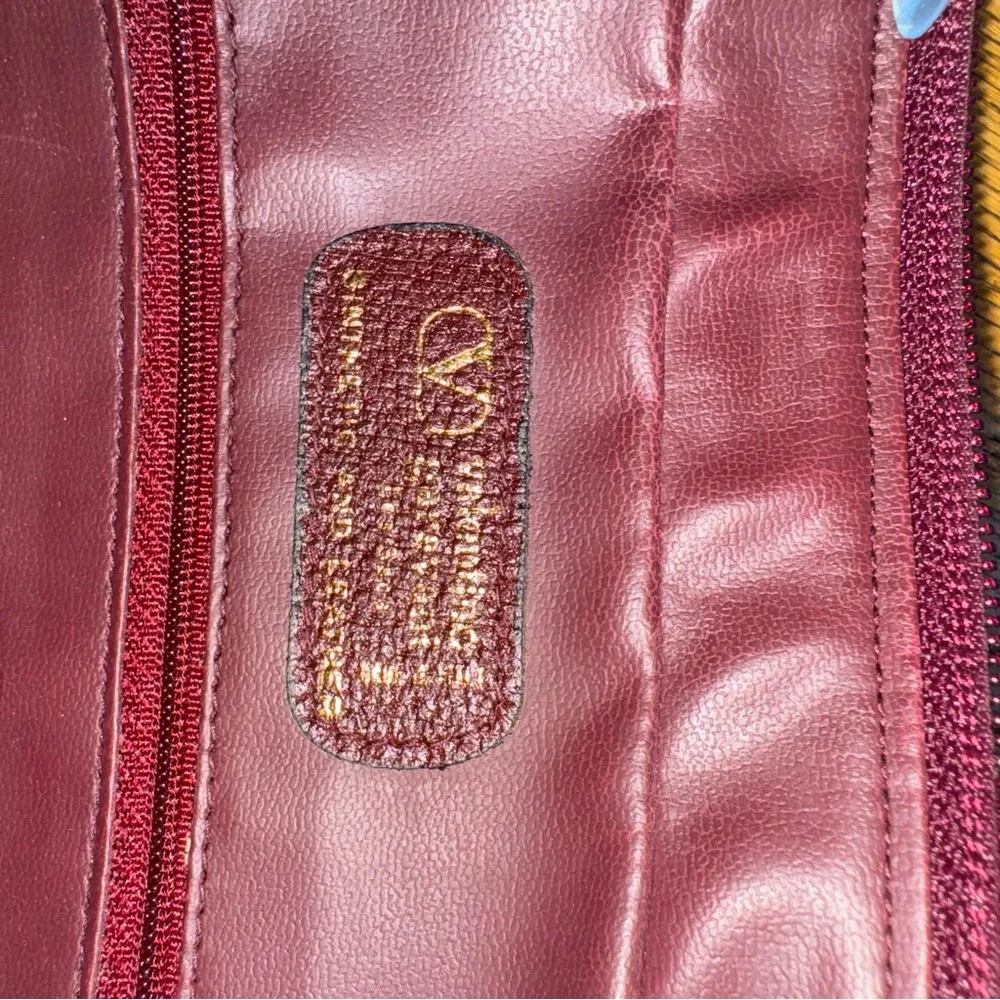 Vintage Valentino Burgundy Bag - Picture 8 of 9